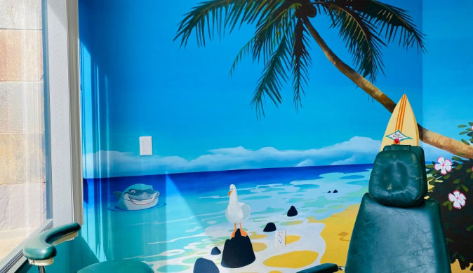 fun views at the orthodontics office of Diana T. Rose, DDS, MS Orthodontics in Danville, CA