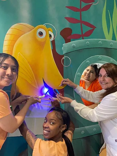 Dr. Diana T Rose and her staff